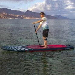 Gladiator Pro T 12'6 X 32" Paddleboard 2023 -Sup Inflatables gladiator 12 6 pro man on sea side 1