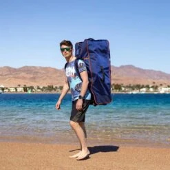 Gladiator Elite S 12'6 X 30" Paddleboard 2023 -Sup Inflatables gladiator elite bag front with male model 9