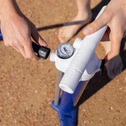 Gladiator Elite S 14' X 28" Paddleboard 2023 -Sup Inflatables gladiator pro and elite pump handle and guage detail 1