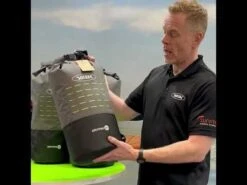 Yak DryPak Dry Bag Heavy Duty With Molle Slots 20L - Grey -Sup Inflatables hqdefault 35 21