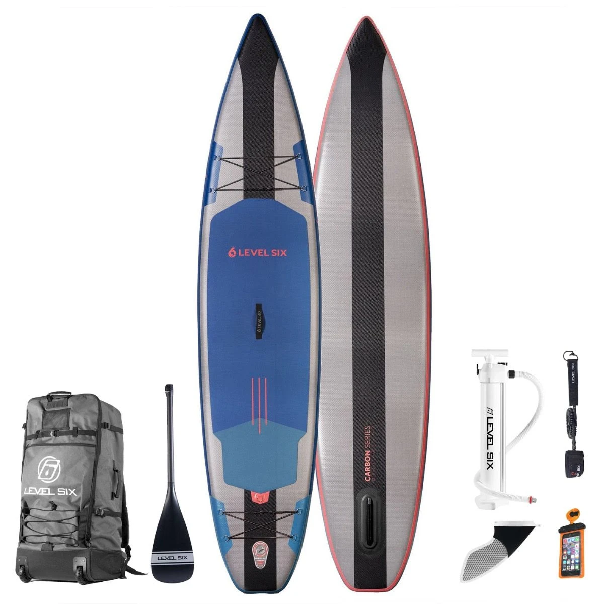 Level Six Carbon 12'6 X 30" X 4.7 Paddle Board 3 Level Six Carbon 12'6 X 30" X 4.7 Paddle Board