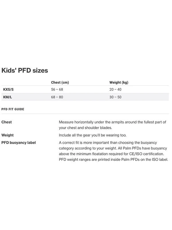Palm Quest Kids Buoyancy Aid - 20 - 40KG 4 Palm Quest Kids Buoyancy Aid - 20 - 40KG - Image 2