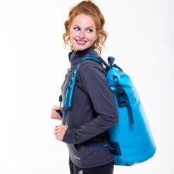 30L Red OriginalRoll Top Drybag - Ride Blue -Sup Inflatables red equipment paddleboard drybag blue 30l drybags