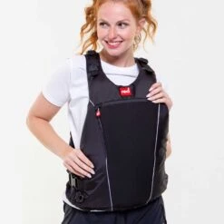 Red Original 50N Paddle Board Buoyancy Aid - Black / Red -Sup Inflatables red original bouyancy aid black 4