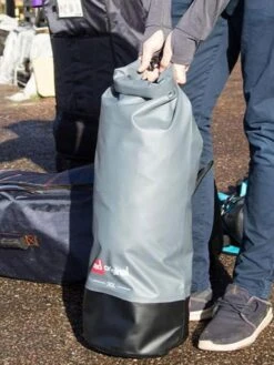 60 Ltr Red Original Roll Top Dry Bag By Red Paddle Co - Grey -Sup Inflatables red original roll top dry bag cliping grande cropped 1 1 1 1 1