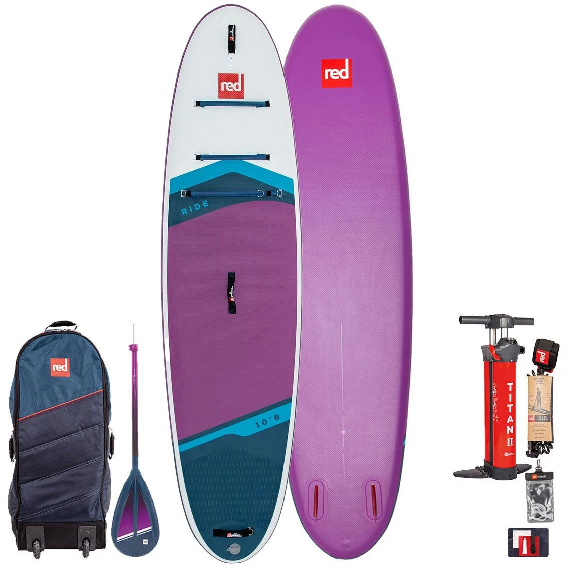 Red Paddle Co. Red Paddle Co Ride Purple MSL 10'6 X 32" Paddleboard 2024 4 Red Paddle Co. Red Paddle Co Ride Purple MSL 10'6 X 32" Paddleboard 2024 - Image 2
