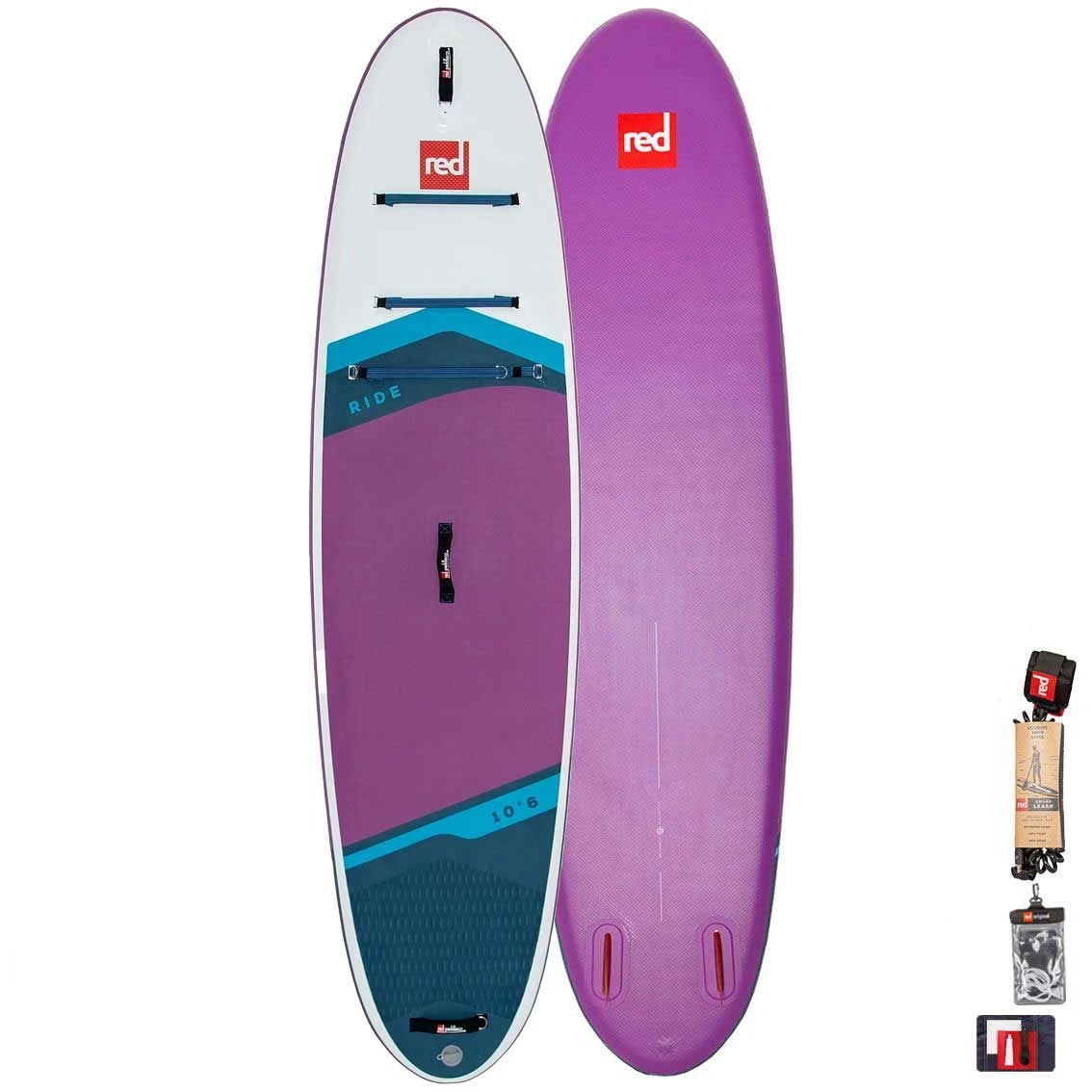 Red Paddle Co. Red Paddle Co Ride Purple MSL 10'6 X 32" Paddleboard 2024 3 Red Paddle Co. Red Paddle Co Ride Purple MSL 10'6 X 32" Paddleboard 2024