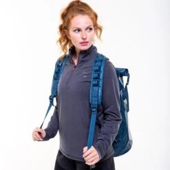 30L Red OriginalRoll Top Drybag - Deep Blue -Sup Inflatables red paddle co equipment paddleboard bag 30l drybag blue