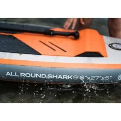 Shark All-round Kids 9'6 X 27" Paddleboard 2023 -Sup Inflatables shark 9 6