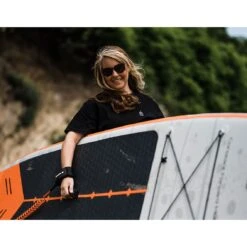 Shark T 12'6 X 30" X 5" Paddleboard 2023 -Sup Inflatables shark sups lifestyle board all round2 1