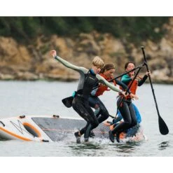 Shark Family Tandem 15'2 X 36'' Paddleboard 2022 -Sup Inflatables shark sups lifestyle board family9