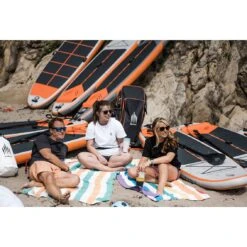 Shark All-round 3-in-1 10'6' X 32" Paddle Board 2023 30 Shark All-round 3-in-1 10'6' X 32" Paddle Board 2023 -Sup Inflatables shark sups lifestyle board lifestyle1 18