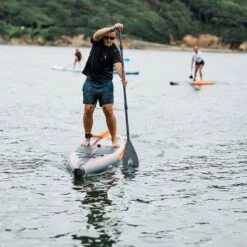 Shark R 14' X 27" Paddleboard 2023 -Sup Inflatables shark sups lifestyle board race5