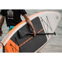 Shark T 12'6 X 30" X 5" Paddleboard 2023 -Sup Inflatables shark sups lifestyle board touring4 8