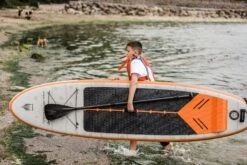 Shark All-round Kids 9'6 X 27" Paddleboard 2023 -Sup Inflatables shark sups lifestyle board all round kids2