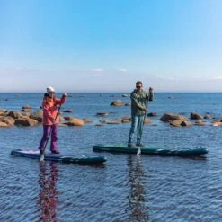 Gladiator Pro 11'2 X 30" Paddleboard 2023 -Sup Inflatables sq 11 2 11 6 paddleing on water winter