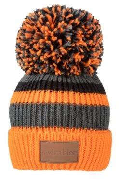 Swimbler Waterproof Bobble Hat - Orange